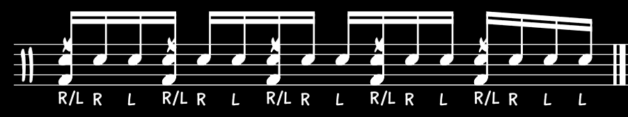 Swiss Army Flame fill #11 — תווים 1